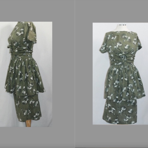 Green Floral Dress - Picture 10 of 10